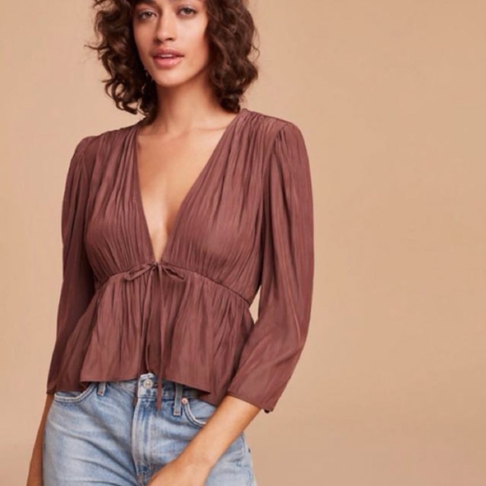 Wilfred black Shanina blouse